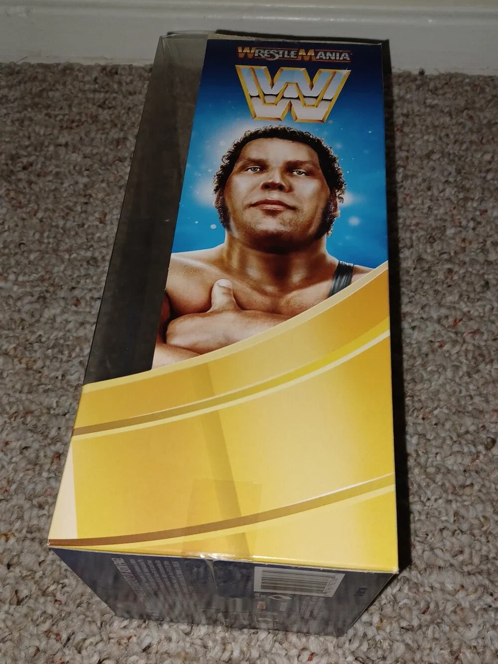 WrestleMania Andre The Giant Action Figure - With Ring Cart